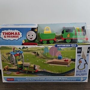 New in Box Thomas & Friends Percy's Parcel Loop Motorized Train & Track Set